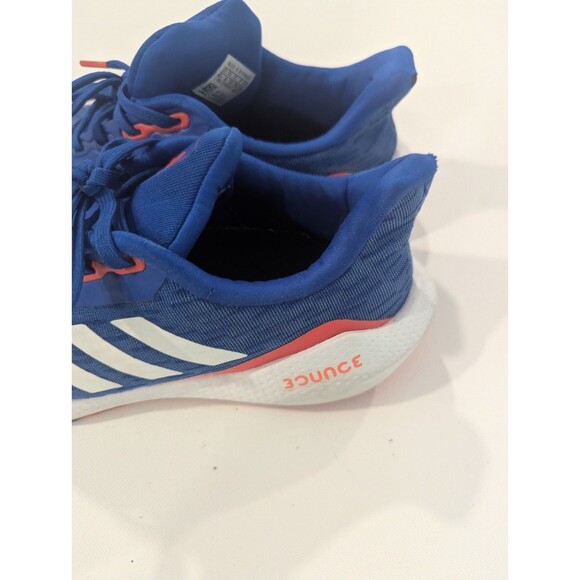 Adidas Bounce Mens Blue Run Shoes Size 6.5  read main image 7